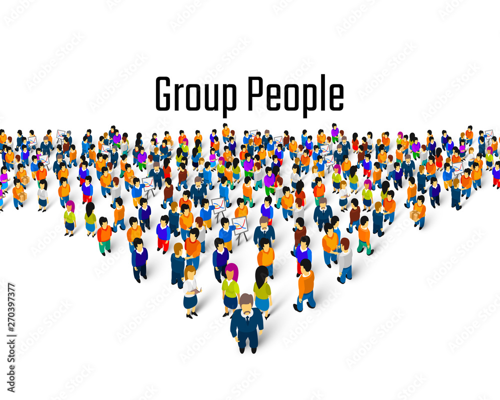 Large group of people in the shape of a grossing arrow, Way to success bussiness concept. Large group of people in the shape of a grossing arrow, Way to success bussiness concept.