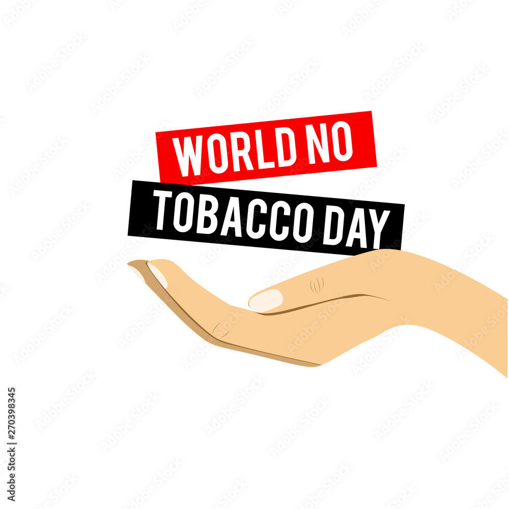 World No Tobacco Day Celebration Vector Template Design Illustration World No Tobacco Day Celebration Vector Template Design Illustration