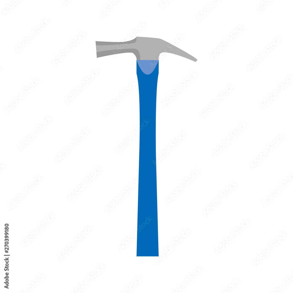 Illustration of a DIY tool hammer. Illustration of a DIY tool hammer.