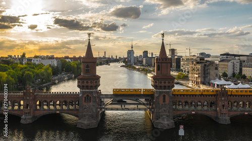 Oberbaum Bridge in Berlin photo