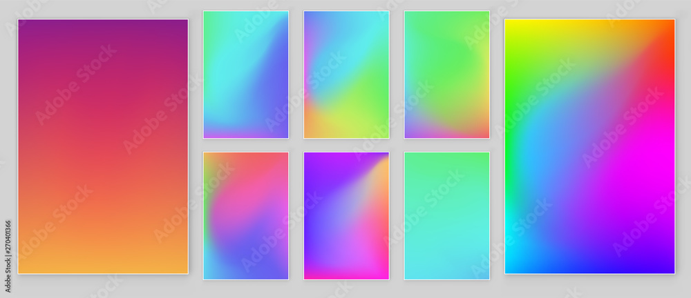 Bright colors gradient abstract background. 