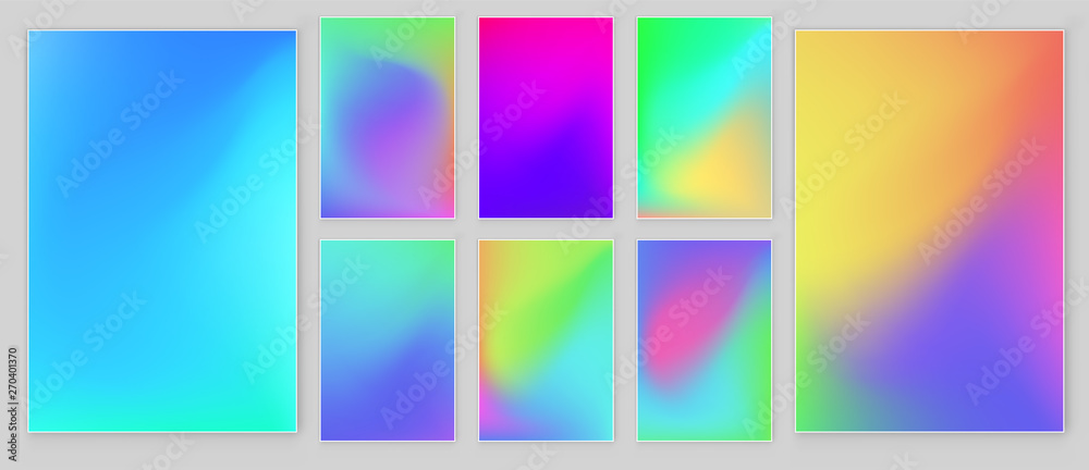 Bright colors gradient abstract background. 