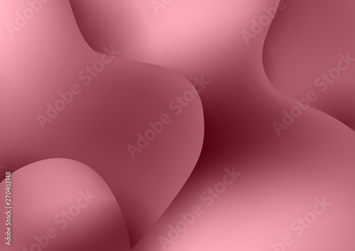 Wavy geometric background with fluid shapes modern concept. 3D abstract bubble gradient shapes composition. Liquid blend design. Bright background for the your text.