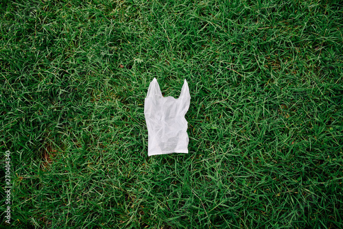 gloves on grass