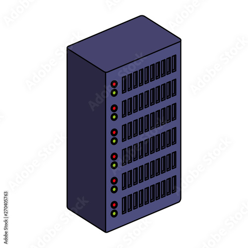 server tower data center icon