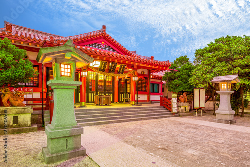 Naminoue Shrine in okinawa, japan photo