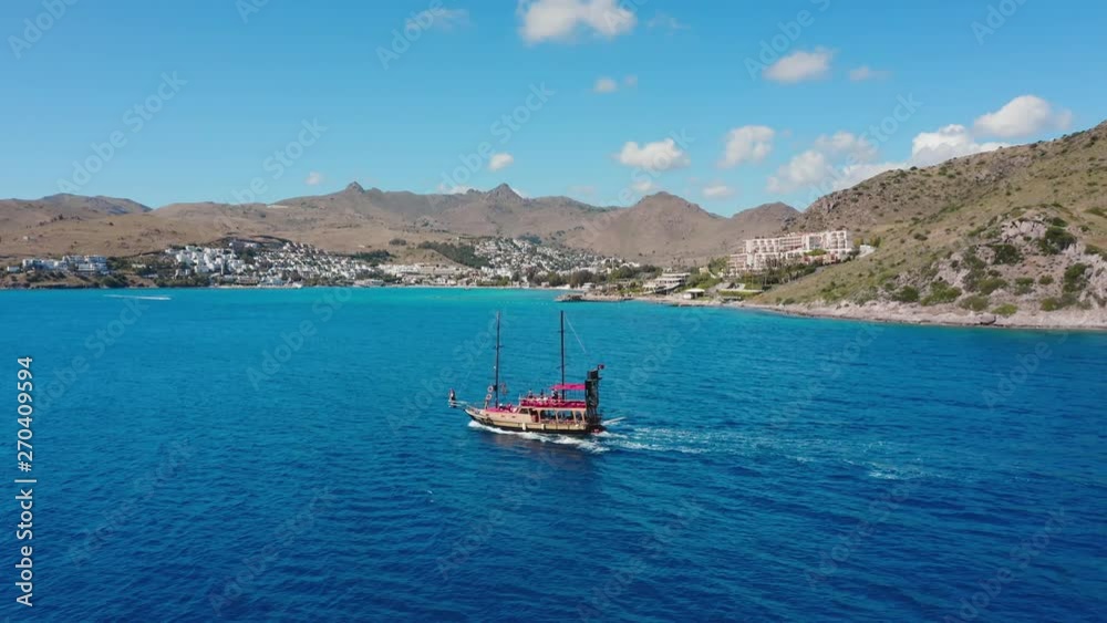 Aerial shots of a holiday resort in Turkey. Aerial shots of a holiday resort in Turkey.