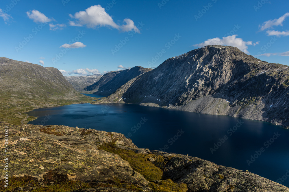 Djupvatnet lake, near the Dalsnibba plateau, in Norway