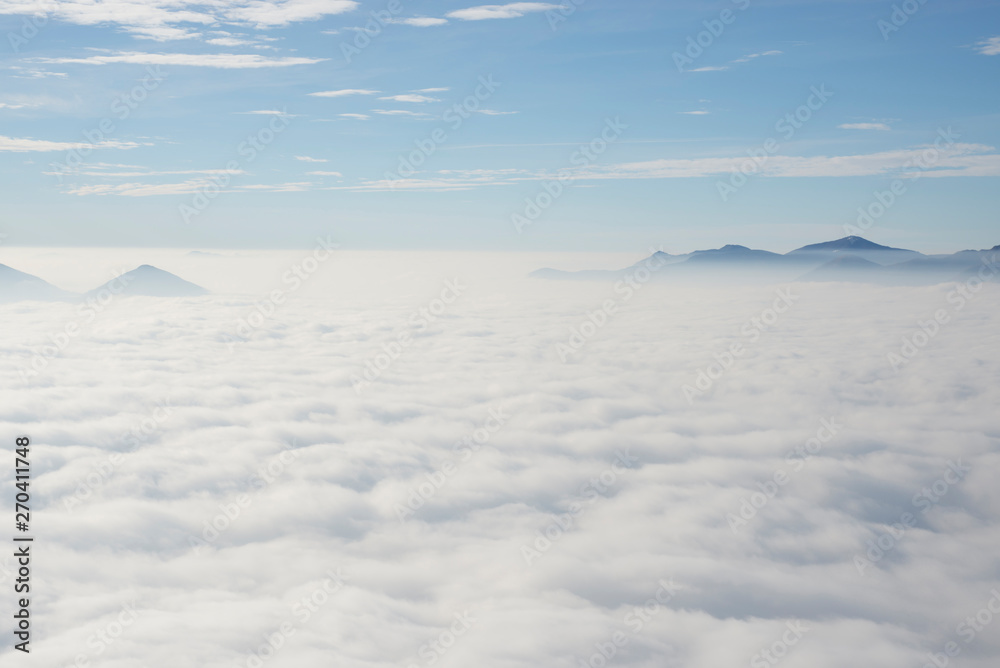 custom made wallpaper toronto digitalCloudscape and Mountain Top with Sunshine in Switzerland.