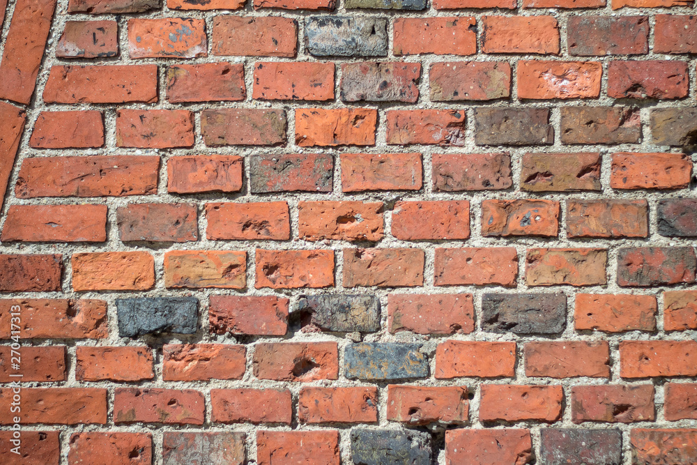 Fototapeta premium old brick wall stone color background