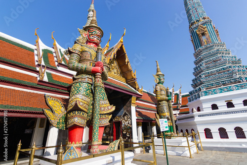 Wat Phra Kaew, Thailand he most important Buddhist temple in Thailand.