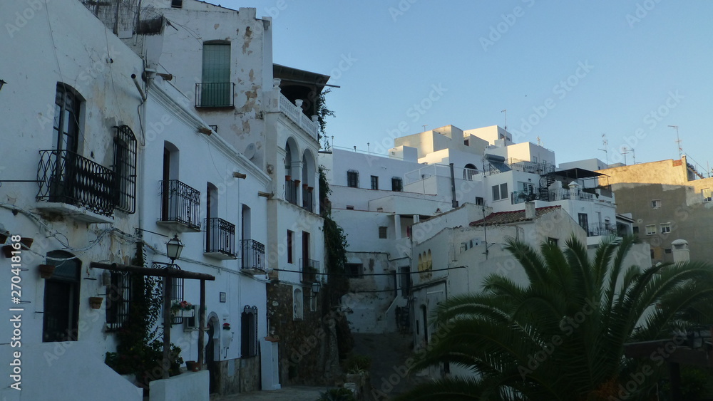 Mojacar, beautiful white town of Almeria. Andalucia,Spain