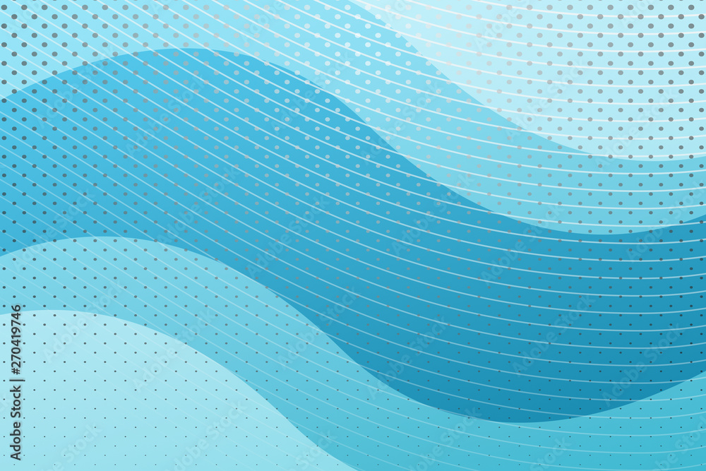 Fototapeta premium abstract, blue, wave, design, illustration, wallpaper, water, backdrop, waves, lines, light, pattern, art, sea, texture, curve, graphic, white, color, line, vector, digital, backgrounds, smooth, shape