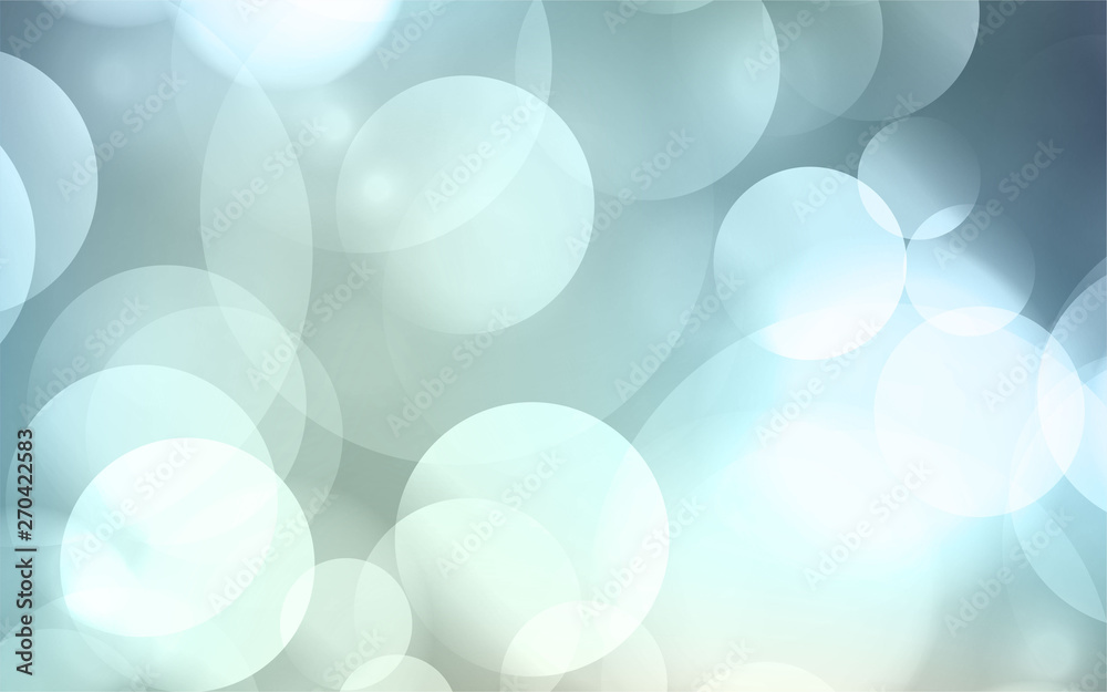 Abstract Bokeh circle background