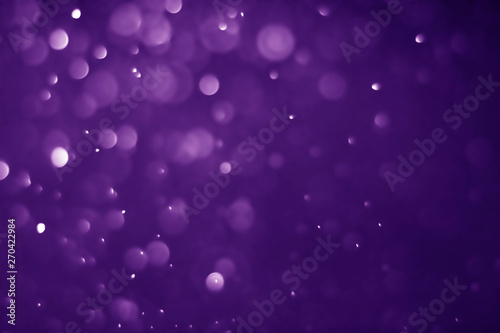 Bokeh purple proton background abstract