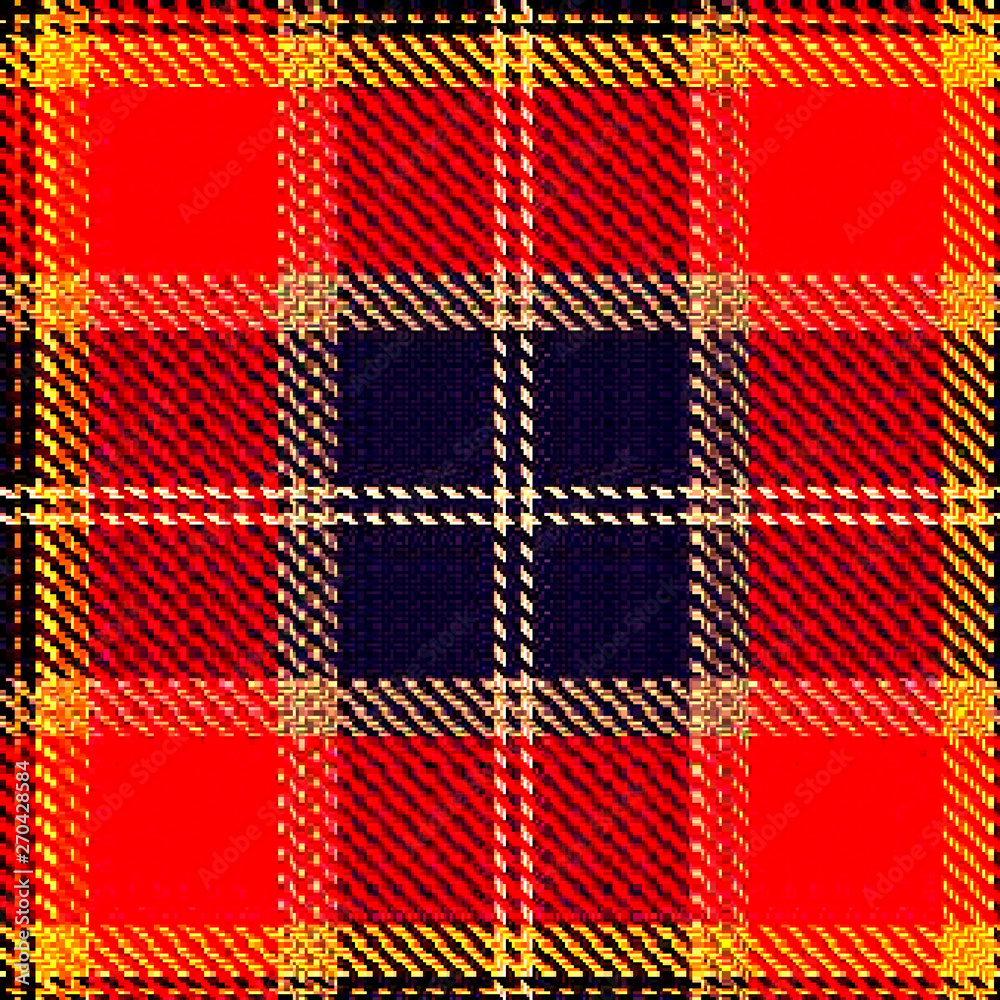 Caledonia Tartan pattern. Scottish cage. Scottish checkered background. Traditional scottish ornament. Scottish plaid in classic colors. Seamless fabric texture. Vector illustration Caledonia Tartan pattern. Scottish cage. Scottish checkered background. Traditional scottish ornament. Scottish plaid in classic colors. Seamless fabric texture. Vector illustration