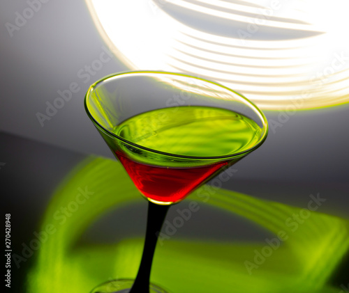 Wine in a glass on a beautiful background