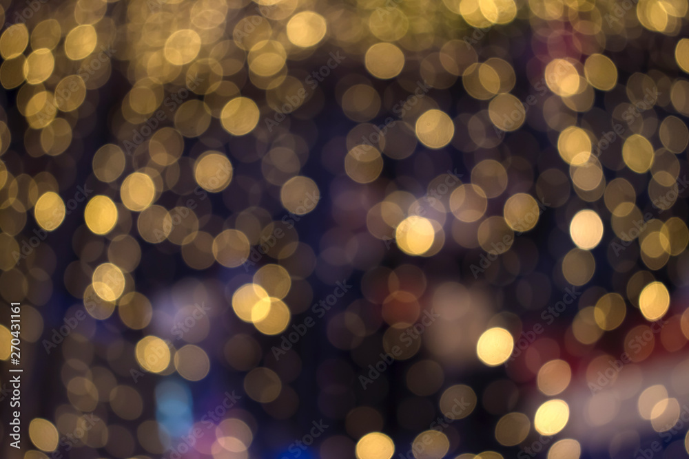 Abstract background with yellow circular lights from the mall. Abstract background with yellow circular lights from the mall.