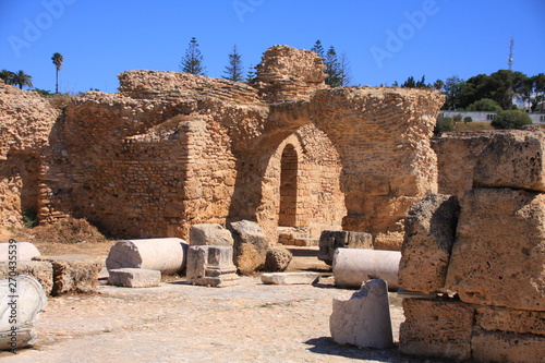 ruines romaines à Carthage photo