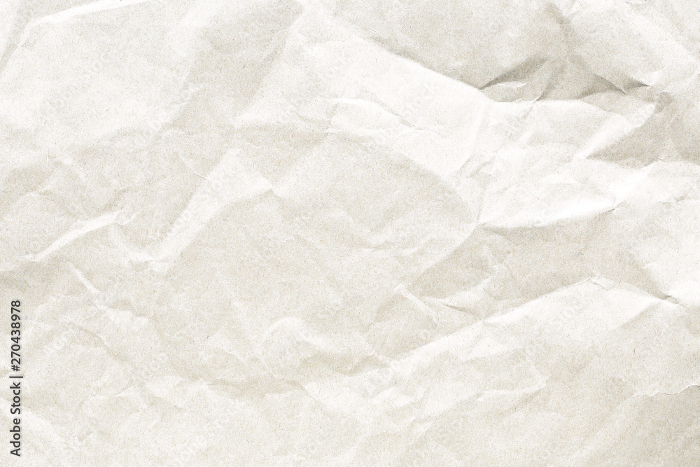 Fototapeta premium Crumpled Old brown paper texture