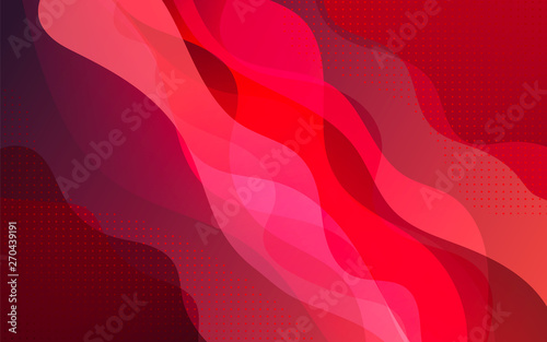 Elegant Colorful Complex Wave and circle polka dot abstract background