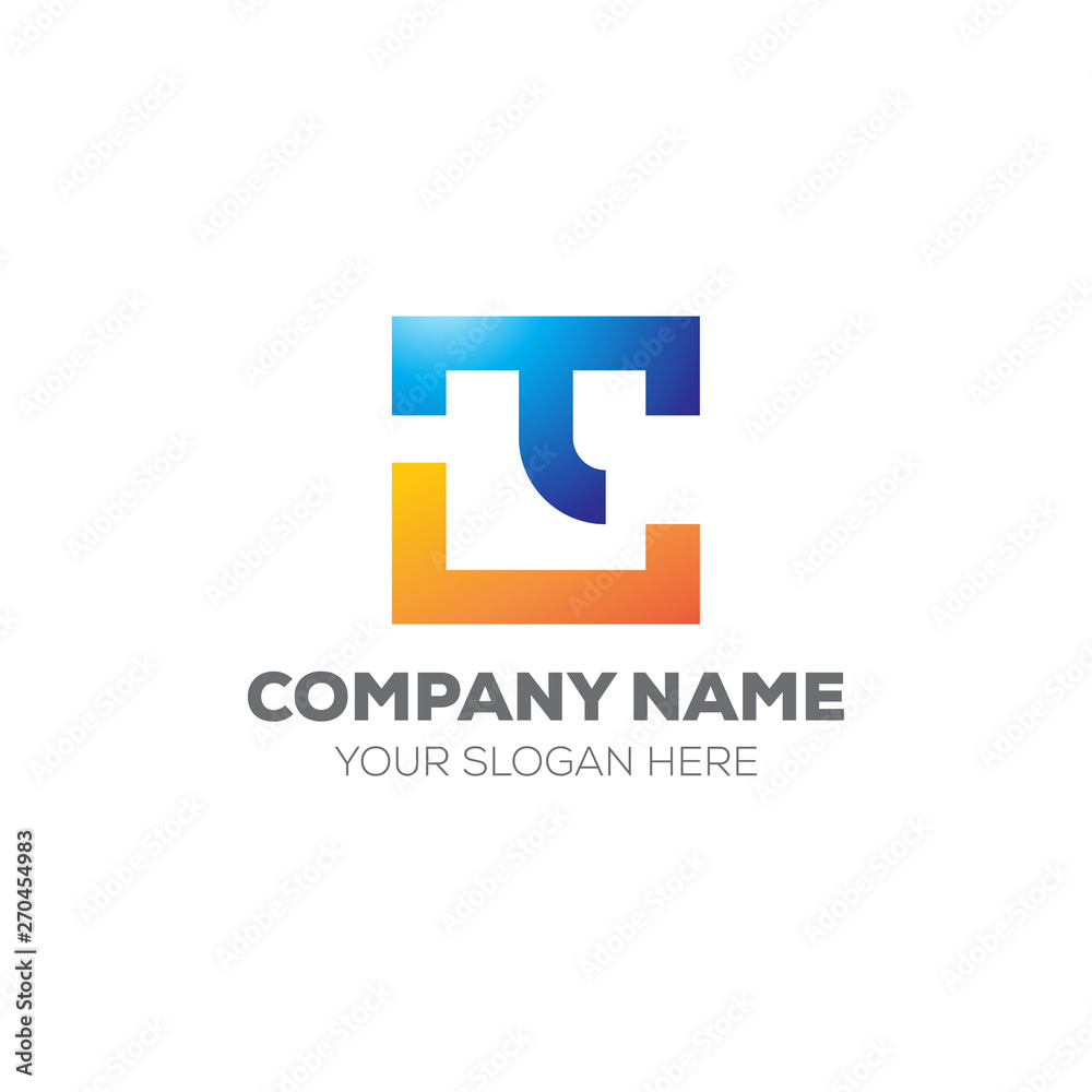 LETTER CT LOGO TEMPLATE DESIGN LETTER CT LOGO TEMPLATE DESIGN