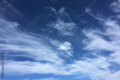 Fototapeta Naklejka Na Ścianę i Meble -  clouds, sky blue background. cloud blue sky.