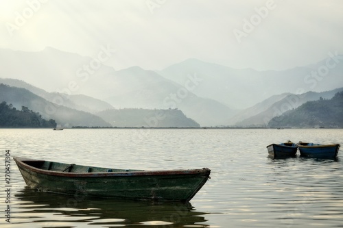 Sonnenaufgang in Pokhara, Nepal