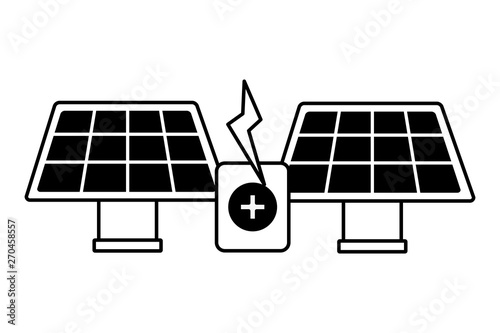 solar panels energy battery charge