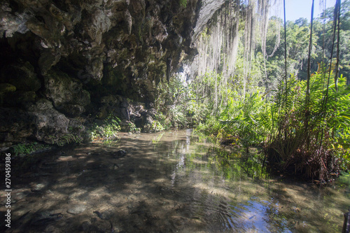 Los tres ojos caves in Santo Domingo Dominican republic