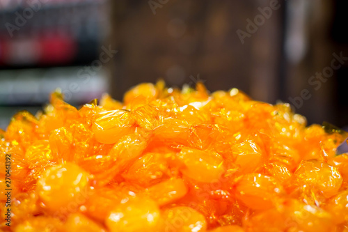 Photos Pile of butterscotch candy