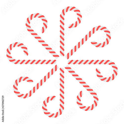 Wallpaper Mural Christmas Candy Decoration Torontodigital.ca