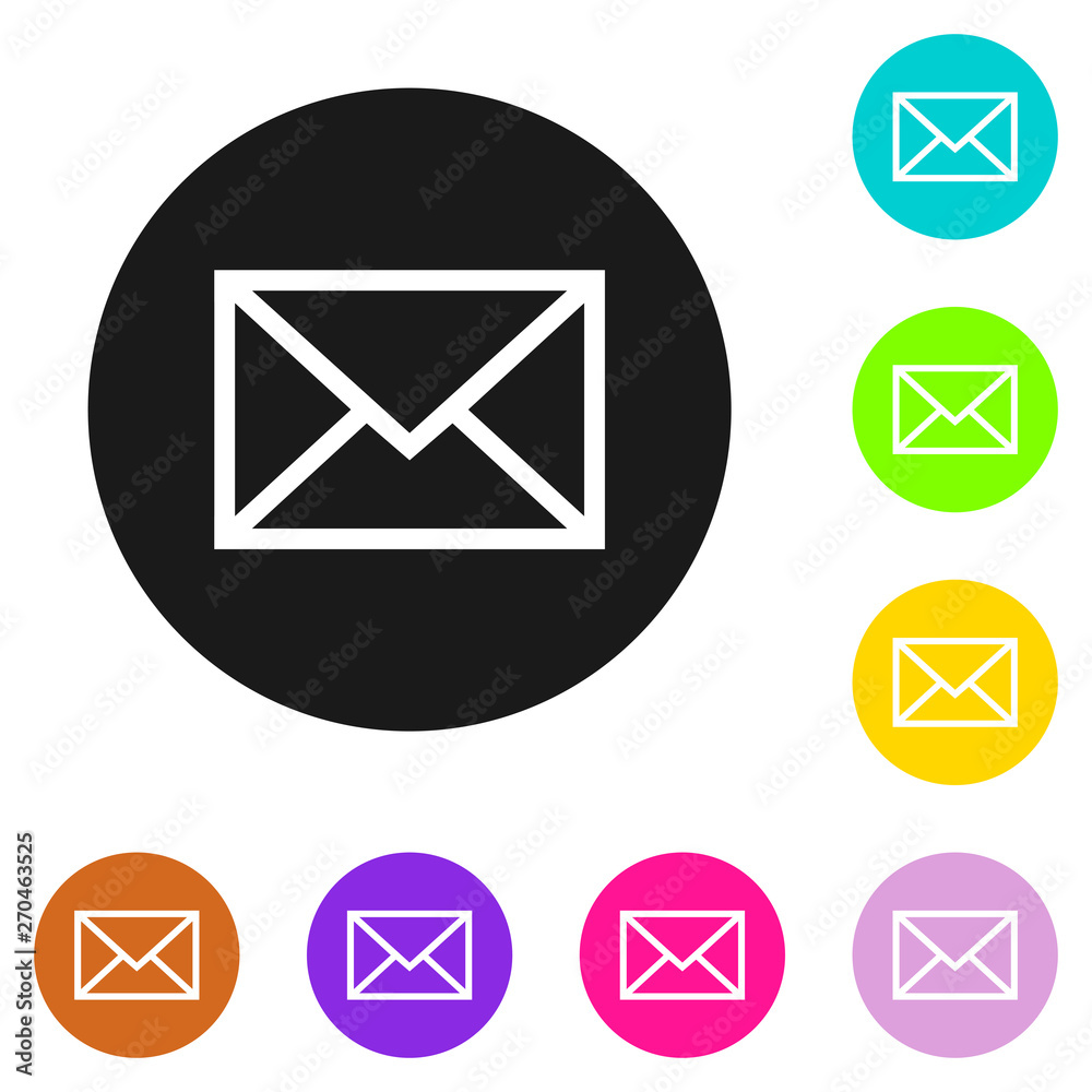 Mail vector icon. E-mail icon. Envelope illustration. Message Mail vector icon. E-mail icon. Envelope illustration. Message
