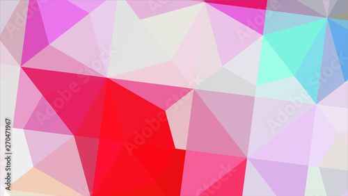 Geometric design. Colorful gradient mosaic background. Geometric triangle  mosaic  abstract background. Mosaic  color background. Mosaic texture. The effect of stained glass. EPS 10 Vector