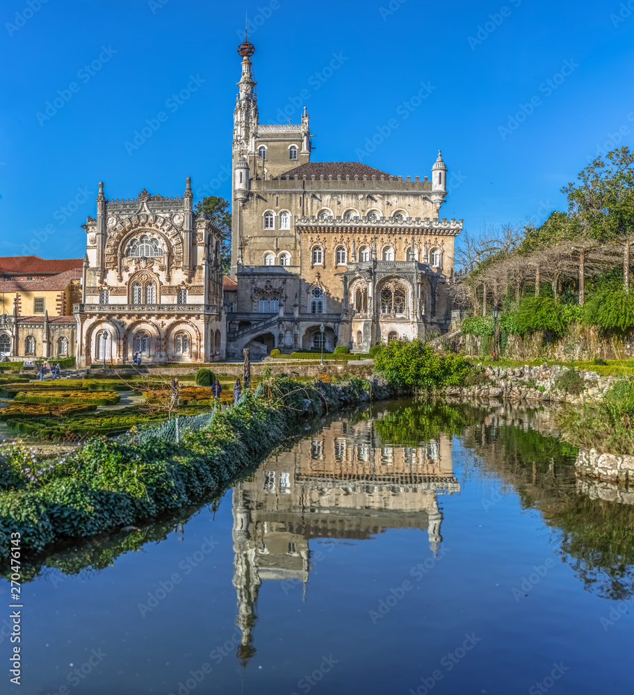 Ultra Large view of the back facade of the Bussaco Palace
