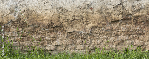 Old wall texture; copy space photo