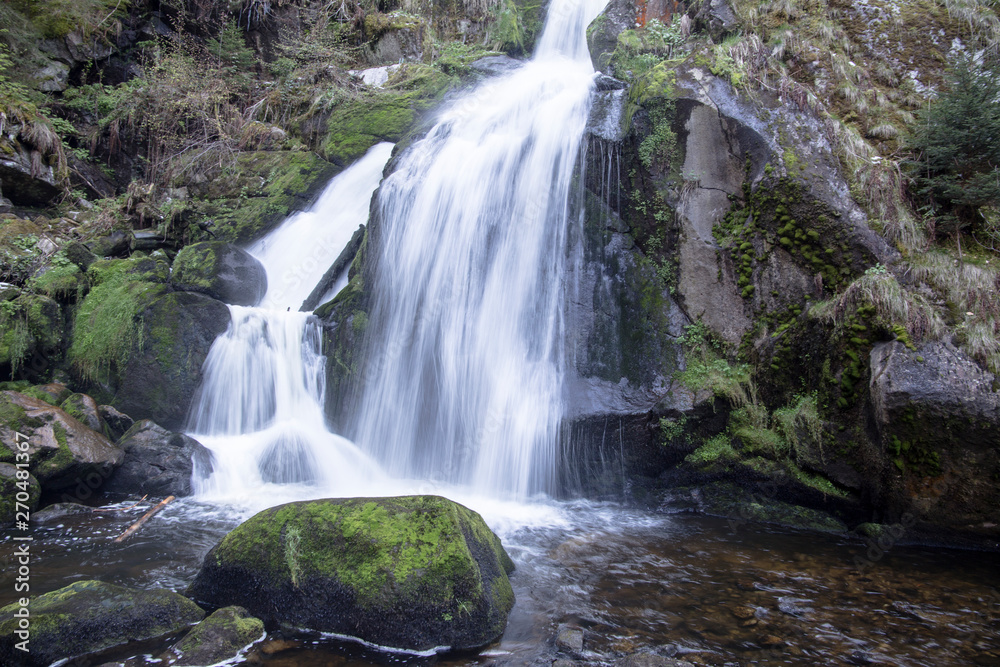 Fototapeta premium Wasserfall Triberg cascades Black forest Germany
