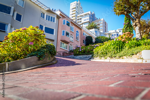 Lombard Street San Francisco Californien USA