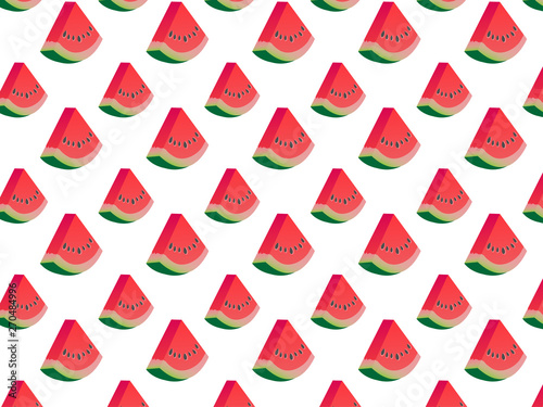 Watermelon pattern.