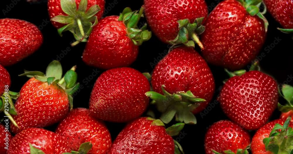 Strawberries background Strawberries background