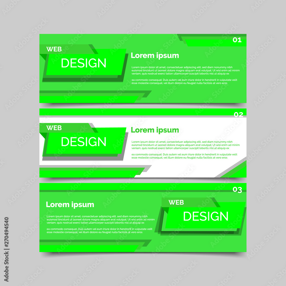 abstract vector banners.modern template design for web abstract vector banners.modern template design for web