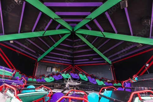 Canvas Print ride in a theme park