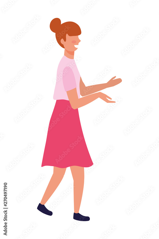 Isolated woman design vector illustration Isolated woman design vector illustration