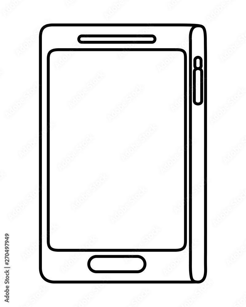 Smartphone icon design vector illustration Smartphone icon design vector illustration