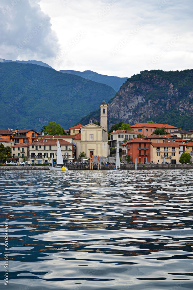 Lago Maggiore - Aussicht Italien See