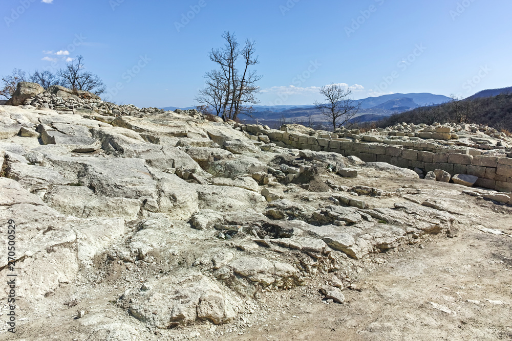 Ruins of archaeological area of Perperikon, Kardzhali Region, Bulgaria