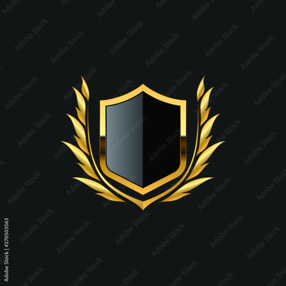 Blank Badge Shield Crest Label Armor Luxury Gold Design Element Template for logo background Card Invitations Decoration Element Blank Badge Shield Crest Label Armor Luxury Gold Design Element Template for logo background Card Invitations Decoration Element