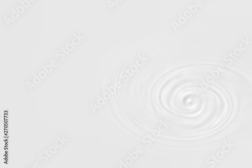 White water ring or white liquid surface, soft background texture