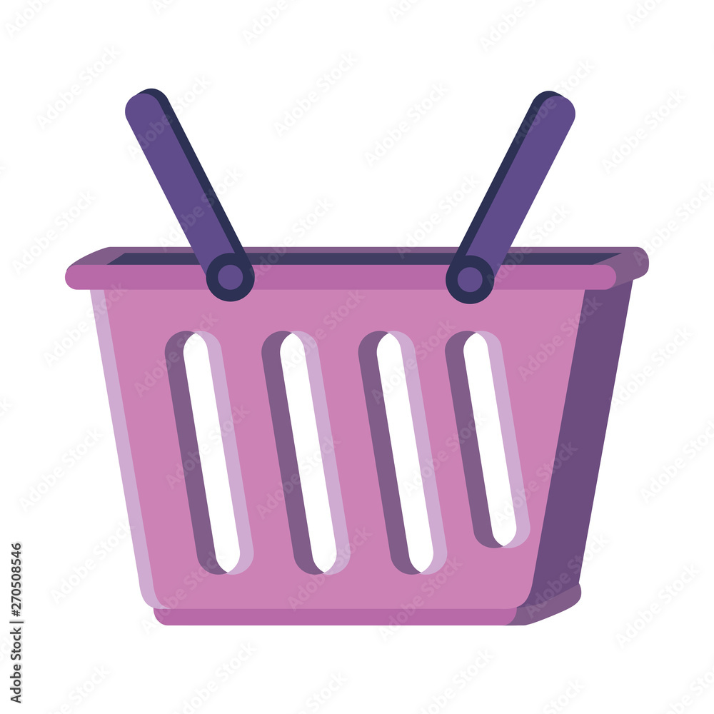 Shopping basket icon vector illustration Shopping basket icon vector illustration