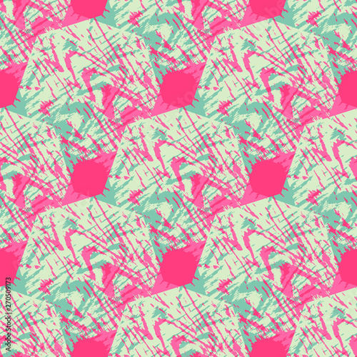 Abstract geometric colored background in the style of graffiti. Qualitative illustration for your design.